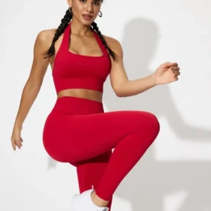 Red Matching Co-ord Set